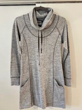 Kuhl "Lea" cowl-neck Tunic in Heathered Gray